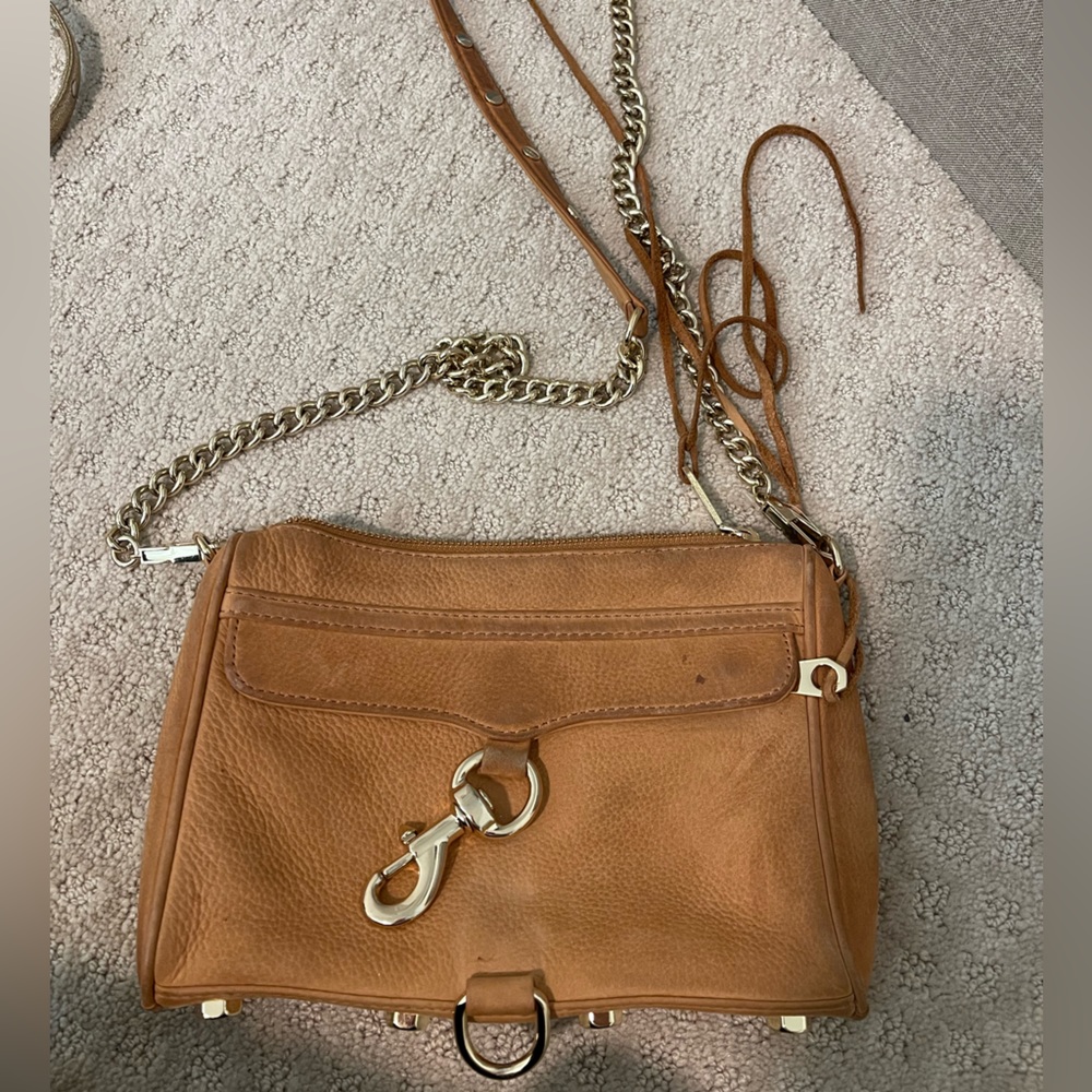 Rebecca minkoff brown purse